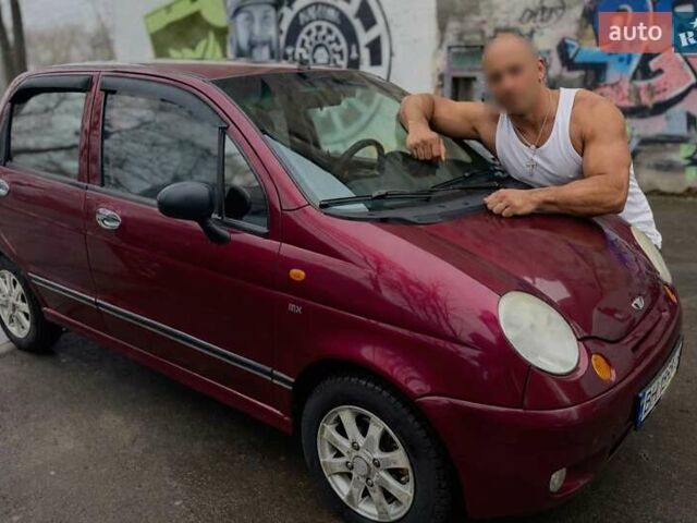 Красный Дэу Матиз, объемом двигателя 0.8 л и пробегом 92 тыс. км за 2900 $, фото 1 на Automoto.ua