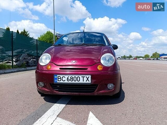 Червоний Деу Матіз, об'ємом двигуна 0.8 л та пробігом 119 тис. км за 2150 $, фото 1 на Automoto.ua