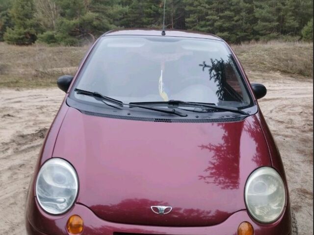 Червоний Деу Матіз, об'ємом двигуна 0.8 л та пробігом 135 тис. км за 1987 $, фото 1 на Automoto.ua