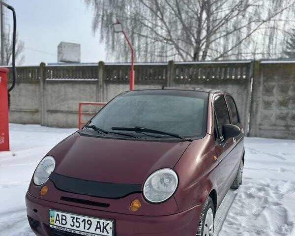 Червоний Деу Матіз, об'ємом двигуна 0.8 л та пробігом 199 тис. км за 2650 $, фото 1 на Automoto.ua