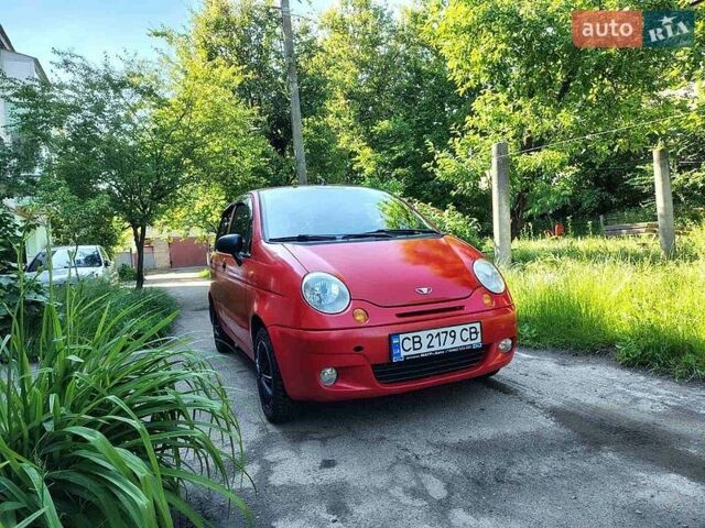 Красный Дэу Матиз, объемом двигателя 0.8 л и пробегом 117 тыс. км за 1900 $, фото 1 на Automoto.ua