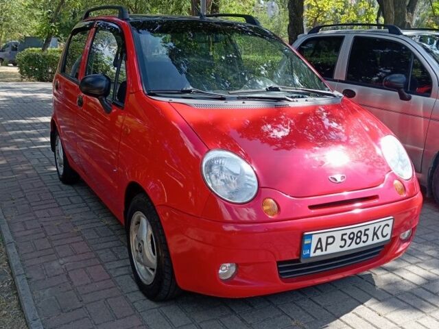 Червоний Деу Матіз, об'ємом двигуна 0.8 л та пробігом 111 тис. км за 3000 $, фото 1 на Automoto.ua