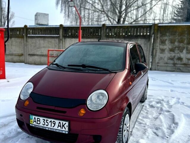 Красный Дэу Матиз, объемом двигателя 0.8 л и пробегом 120 тыс. км за 2500 $, фото 1 на Automoto.ua