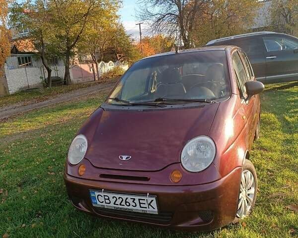 Червоний Деу Матіз, об'ємом двигуна 0.8 л та пробігом 139 тис. км за 2400 $, фото 1 на Automoto.ua