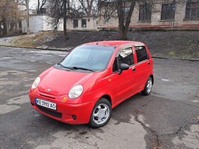 Красный Дэу Матиз, объемом двигателя 0.8 л и пробегом 166 тыс. км за 1999 $, фото 1 на Automoto.ua