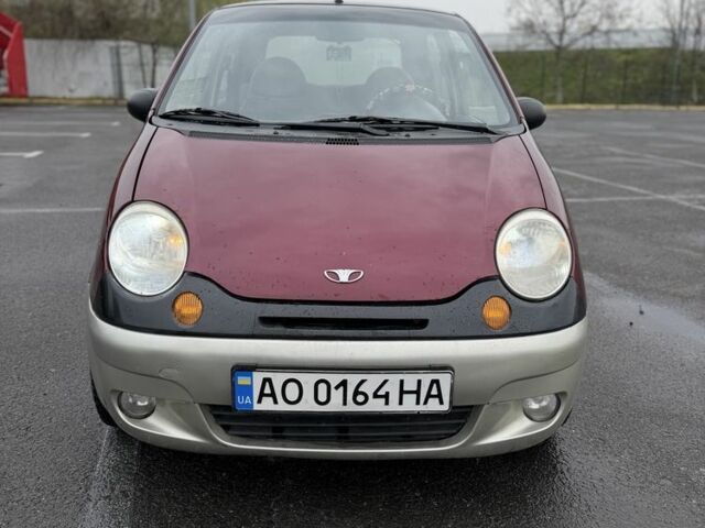 Червоний Деу Матіз, об'ємом двигуна 1 л та пробігом 202 тис. км за 1700 $, фото 1 на Automoto.ua