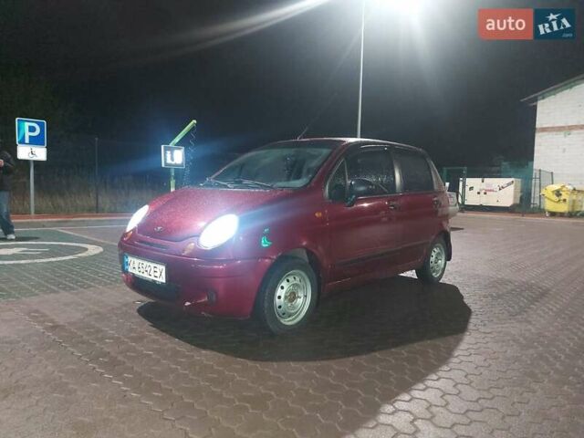 Червоний Деу Матіз, об'ємом двигуна 0.8 л та пробігом 160 тис. км за 2450 $, фото 1 на Automoto.ua