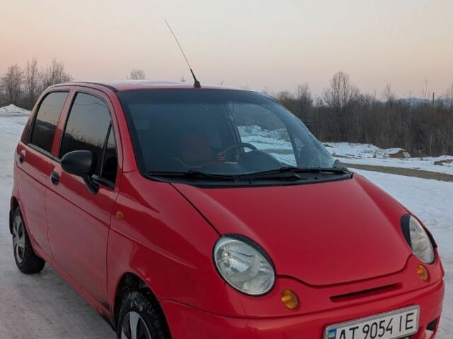 Красный Дэу Матиз, объемом двигателя 0.8 л и пробегом 133 тыс. км за 800 $, фото 1 на Automoto.ua
