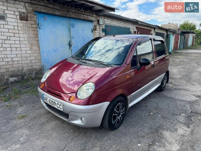 Красный Дэу Матиз, объемом двигателя 1 л и пробегом 240 тыс. км за 1750 $, фото 1 на Automoto.ua
