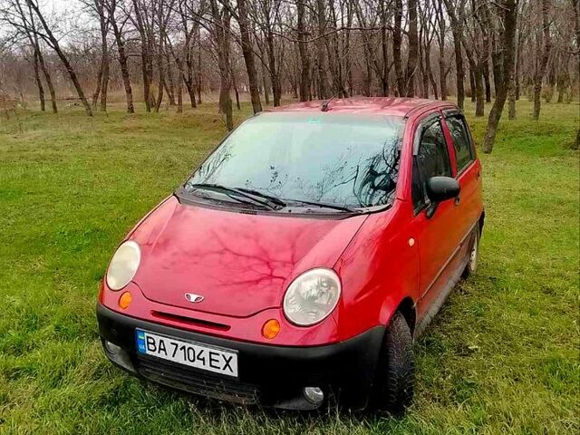 Красный Дэу Матиз, объемом двигателя 1 л и пробегом 0 тыс. км за 2200 $, фото 1 на Automoto.ua