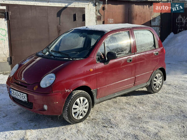 Червоний Деу Матіз, об'ємом двигуна 0.8 л та пробігом 198 тис. км за 1300 $, фото 1 на Automoto.ua