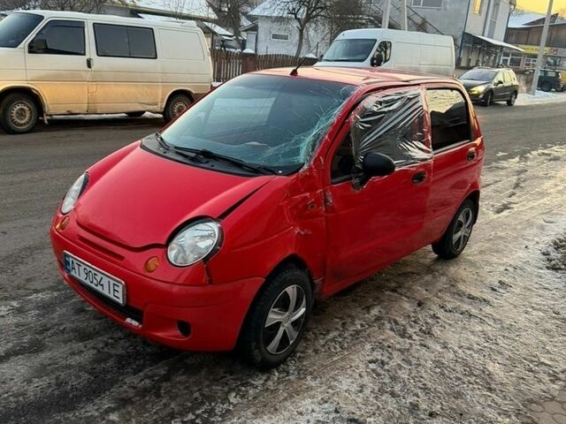 Червоний Деу Матіз, об'ємом двигуна 0.8 л та пробігом 200 тис. км за 500 $, фото 1 на Automoto.ua