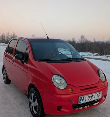 Червоний Деу Матіз, об'ємом двигуна 0.8 л та пробігом 133 тис. км за 800 $, фото 1 на Automoto.ua