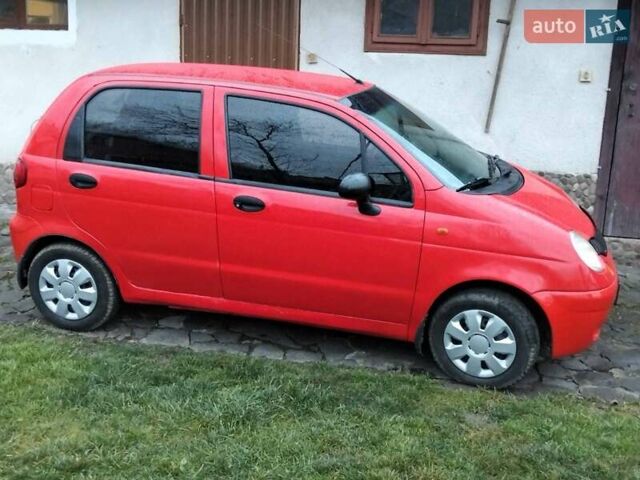 Червоний Деу Матіз, об'ємом двигуна 0.8 л та пробігом 99 тис. км за 2500 $, фото 1 на Automoto.ua