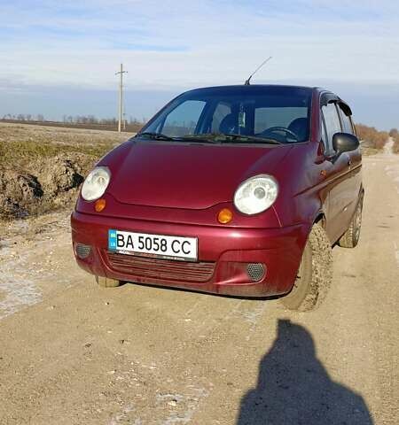 Червоний Деу Матіз, об'ємом двигуна 0.8 л та пробігом 130 тис. км за 2000 $, фото 1 на Automoto.ua