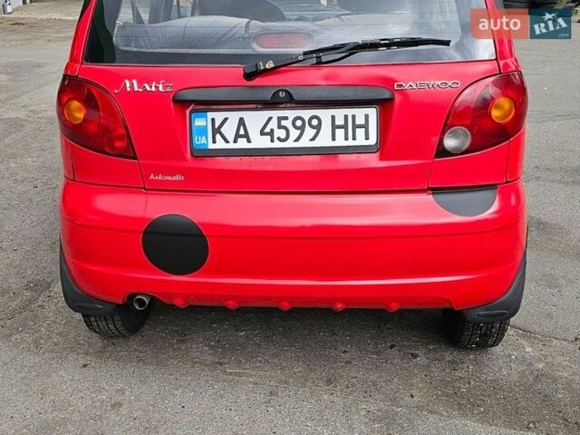 Красный Дэу Матиз, объемом двигателя 0.8 л и пробегом 120 тыс. км за 1900 $, фото 1 на Automoto.ua