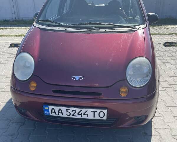 Червоний Деу Матіз, об'ємом двигуна 0.8 л та пробігом 130 тис. км за 2400 $, фото 1 на Automoto.ua