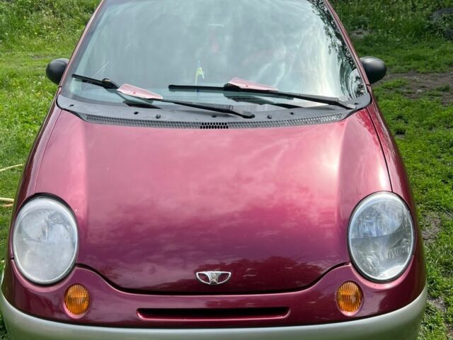 Красный Дэу Матиз, объемом двигателя 1 л и пробегом 143 тыс. км за 1900 $, фото 1 на Automoto.ua