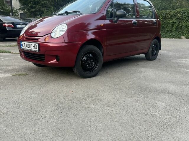Красный Дэу Матиз, объемом двигателя 0.8 л и пробегом 3 тыс. км за 2300 $, фото 1 на Automoto.ua