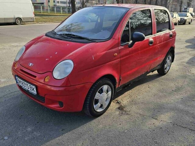 Червоний Деу Матіз, об'ємом двигуна 0.8 л та пробігом 151 тис. км за 1700 $, фото 1 на Automoto.ua