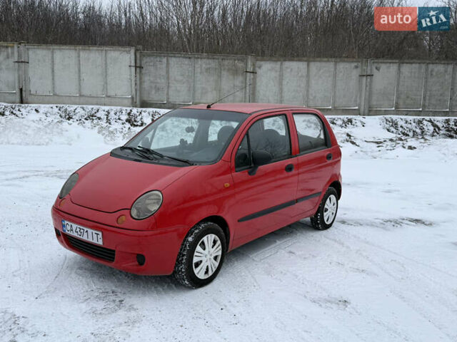Красный Дэу Матиз, объемом двигателя 0.8 л и пробегом 120 тыс. км за 2850 $, фото 1 на Automoto.ua
