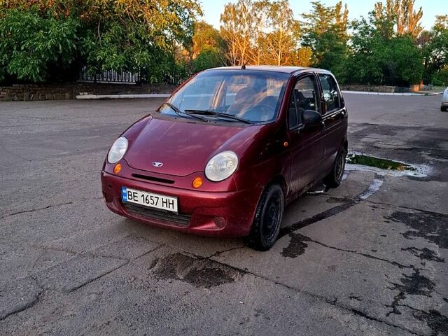 Червоний Деу Матіз, об'ємом двигуна 0.8 л та пробігом 200 тис. км за 1550 $, фото 1 на Automoto.ua