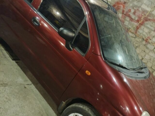 Червоний Деу Матіз, об'ємом двигуна 0.8 л та пробігом 178 тис. км за 1700 $, фото 1 на Automoto.ua