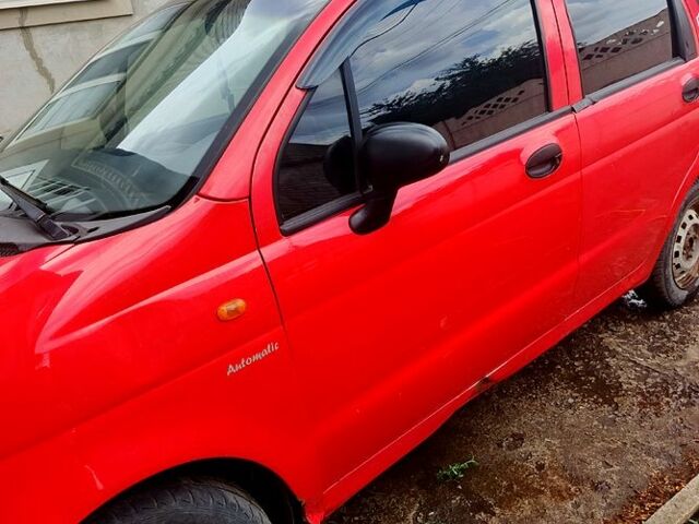 Красный Дэу Матиз, объемом двигателя 0.8 л и пробегом 126 тыс. км за 1500 $, фото 1 на Automoto.ua