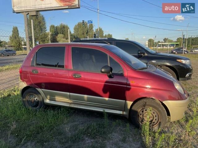 Красный Дэу Матиз, объемом двигателя 1 л и пробегом 168 тыс. км за 1500 $, фото 1 на Automoto.ua