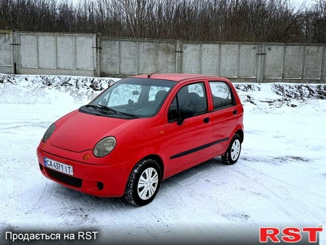 Червоний Деу Матіз, об'ємом двигуна 0.8 л та пробігом 1200 тис. км за 2850 $, фото 1 на Automoto.ua