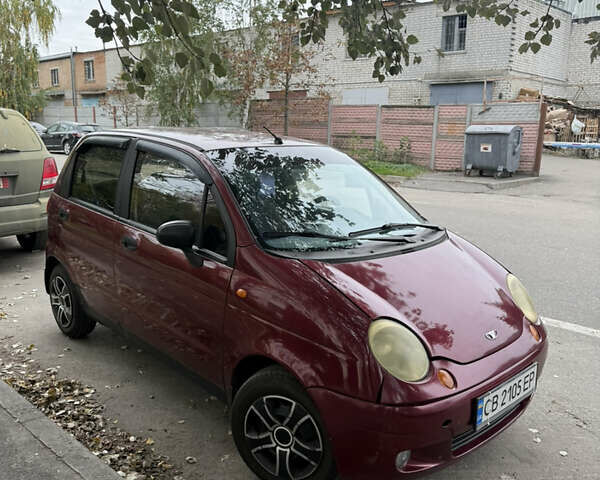 Червоний Деу Матіз, об'ємом двигуна 0.8 л та пробігом 145 тис. км за 2350 $, фото 1 на Automoto.ua