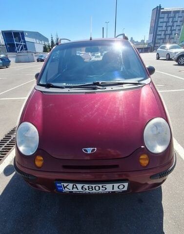 Красный Дэу Матиз, объемом двигателя 0.8 л и пробегом 133 тыс. км за 3400 $, фото 1 на Automoto.ua