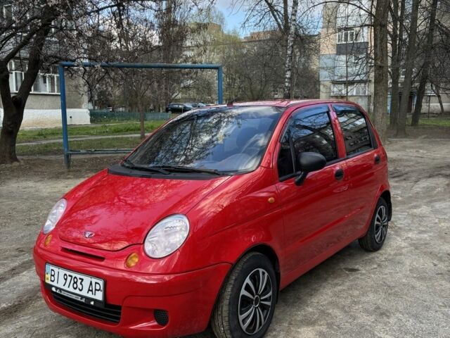 Червоний Деу Матіз, об'ємом двигуна 0.8 л та пробігом 146 тис. км за 2450 $, фото 1 на Automoto.ua