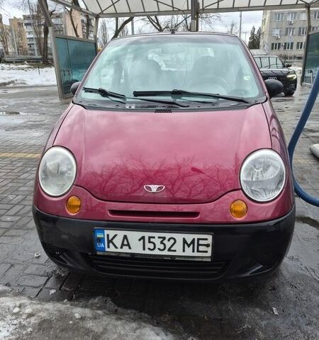 Красный Дэу Матиз, объемом двигателя 0.8 л и пробегом 161 тыс. км за 2200 $, фото 1 на Automoto.ua
