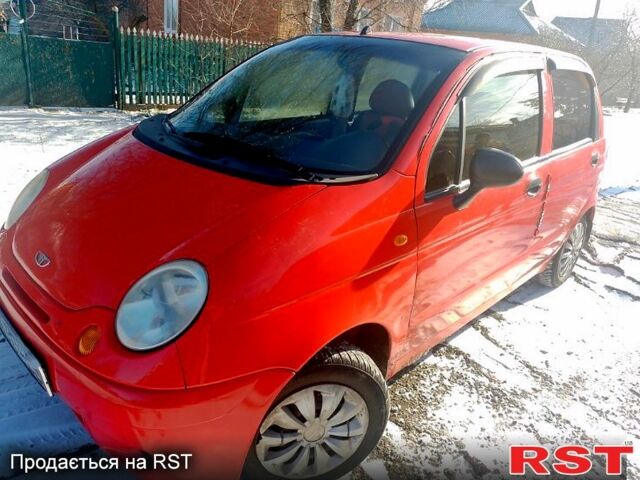 Червоний Деу Матіз, об'ємом двигуна 0.8 л та пробігом 0 тис. км за 3300 $, фото 1 на Automoto.ua
