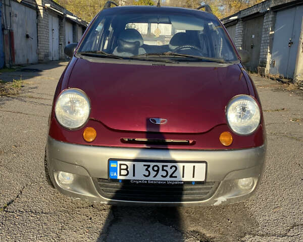 Червоний Деу Матіз, об'ємом двигуна 1 л та пробігом 92 тис. км за 2000 $, фото 1 на Automoto.ua