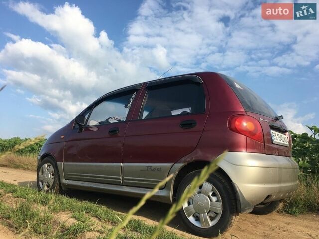 Червоний Деу Матіз, об'ємом двигуна 1 л та пробігом 189 тис. км за 1500 $, фото 1 на Automoto.ua