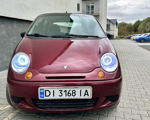 Красный Дэу Матиз, объемом двигателя 0.8 л и пробегом 174 тыс. км за 2950 $, фото 1 на Automoto.ua