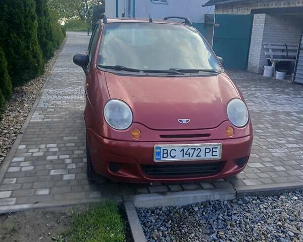 Червоний Деу Матіз, об'ємом двигуна 0.8 л та пробігом 130 тис. км за 1500 $, фото 1 на Automoto.ua