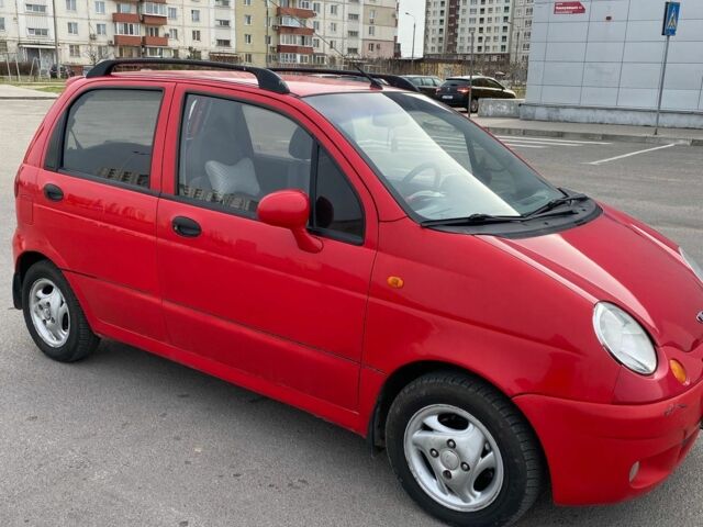 Червоний Деу Матіз, об'ємом двигуна 0.8 л та пробігом 131 тис. км за 2350 $, фото 1 на Automoto.ua