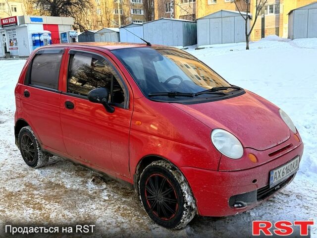 Красный Дэу Матиз, объемом двигателя 0.8 л и пробегом 1350 тыс. км за 1950 $, фото 1 на Automoto.ua