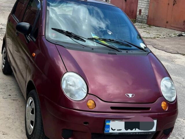 Червоний Деу Матіз, об'ємом двигуна 0.8 л та пробігом 180 тис. км за 2000 $, фото 1 на Automoto.ua