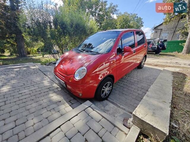 Червоний Деу Матіз, об'ємом двигуна 0.8 л та пробігом 108 тис. км за 2500 $, фото 1 на Automoto.ua