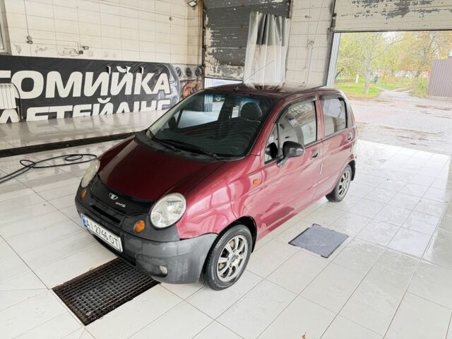 Червоний Деу Матіз, об'ємом двигуна 0.8 л та пробігом 120 тис. км за 2504 $, фото 1 на Automoto.ua