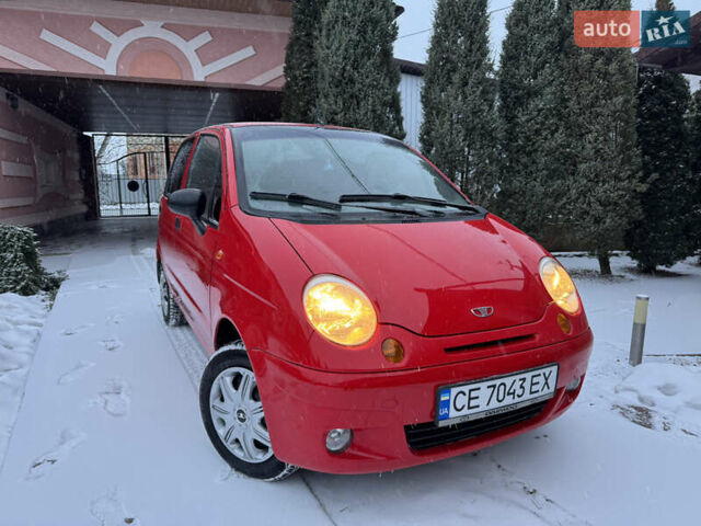 Красный Дэу Матиз, объемом двигателя 0.8 л и пробегом 100 тыс. км за 2850 $, фото 1 на Automoto.ua