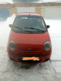 Красный Дэу Матиз, объемом двигателя 0.8 л и пробегом 123 тыс. км за 2600 $, фото 1 на Automoto.ua