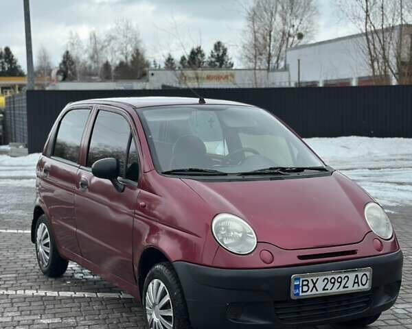 Червоний Деу Матіз, об'ємом двигуна 0.8 л та пробігом 100 тис. км за 1600 $, фото 1 на Automoto.ua