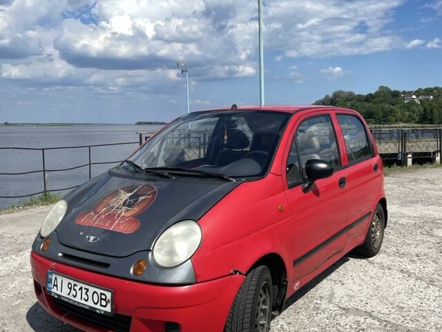 Червоний Деу Матіз, об'ємом двигуна 0.8 л та пробігом 155 тис. км за 900 $, фото 1 на Automoto.ua