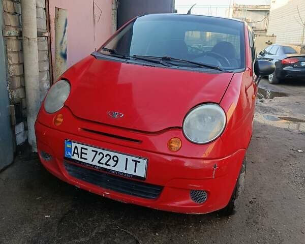 Червоний Деу Матіз, об'ємом двигуна 0.8 л та пробігом 116 тис. км за 1250 $, фото 1 на Automoto.ua