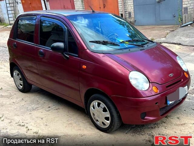 Червоний Деу Матіз, об'ємом двигуна 0.8 л та пробігом 180 тис. км за 2000 $, фото 1 на Automoto.ua